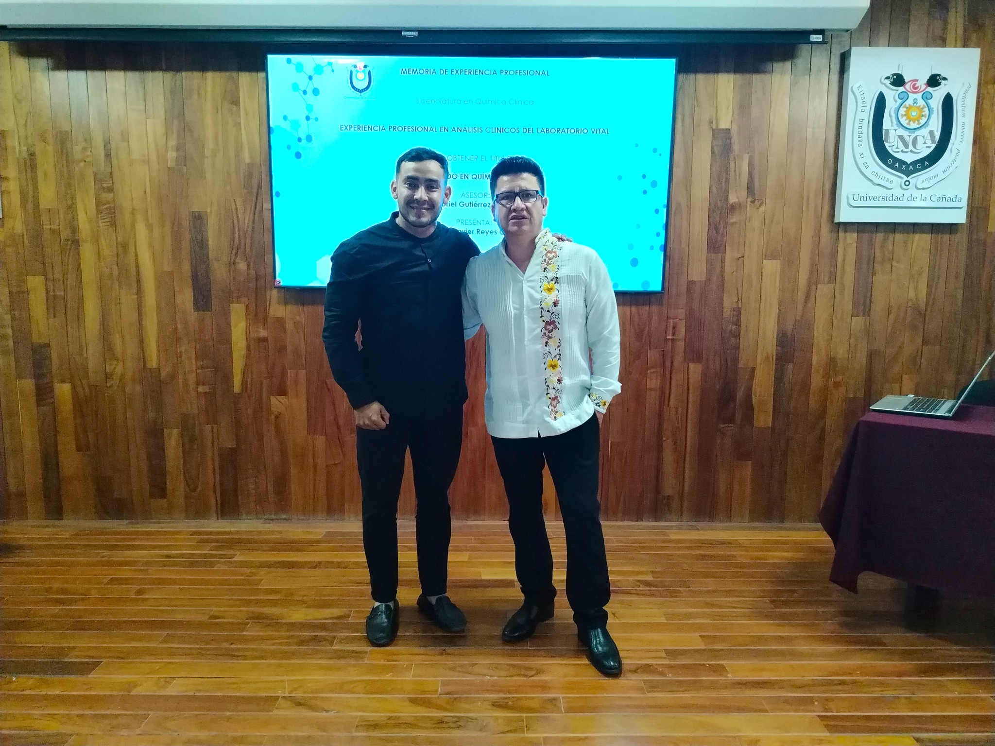 Francisco Javier Reyes Gutiérrez y profesor.