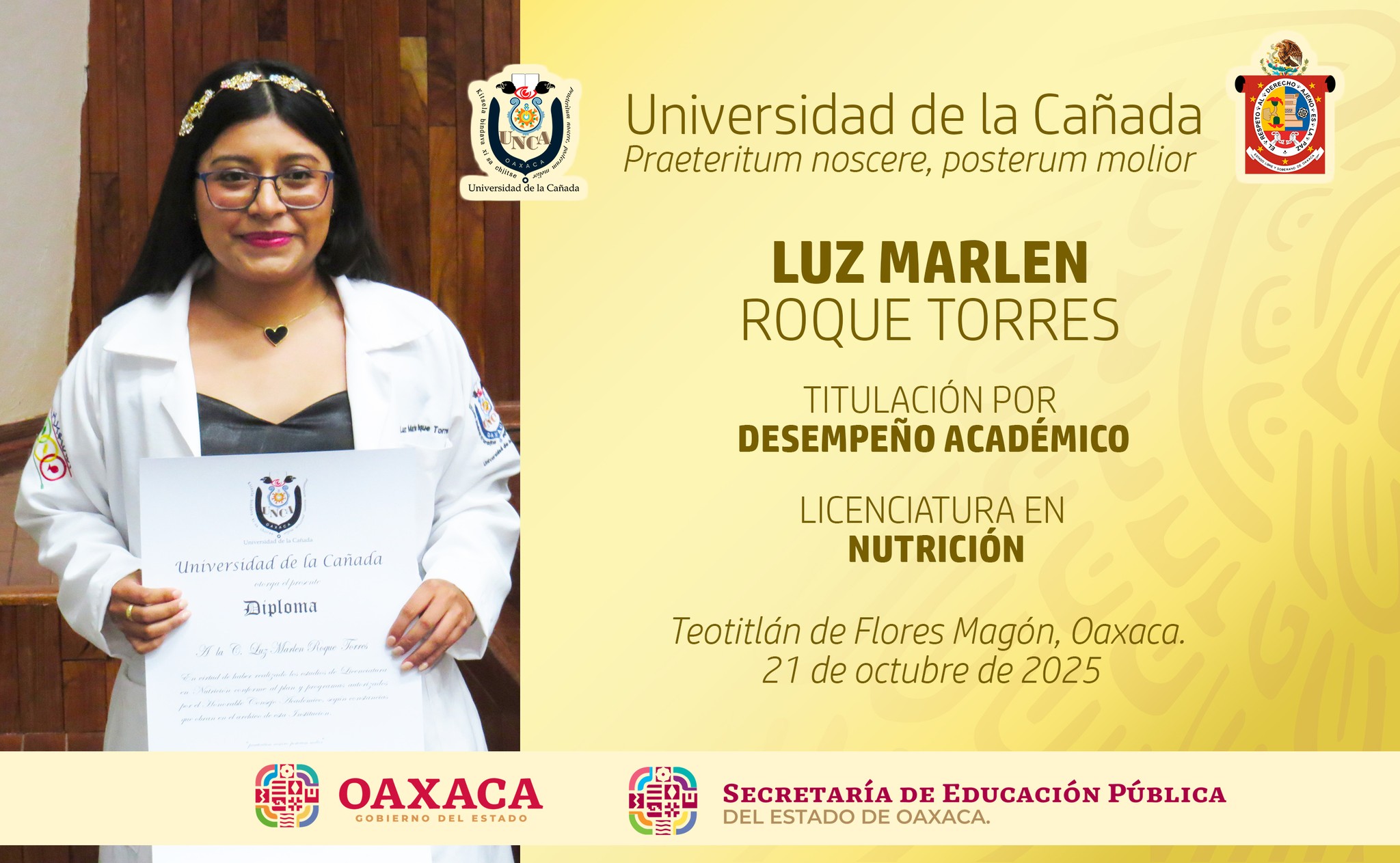 Luz Marlen Roque Torres.