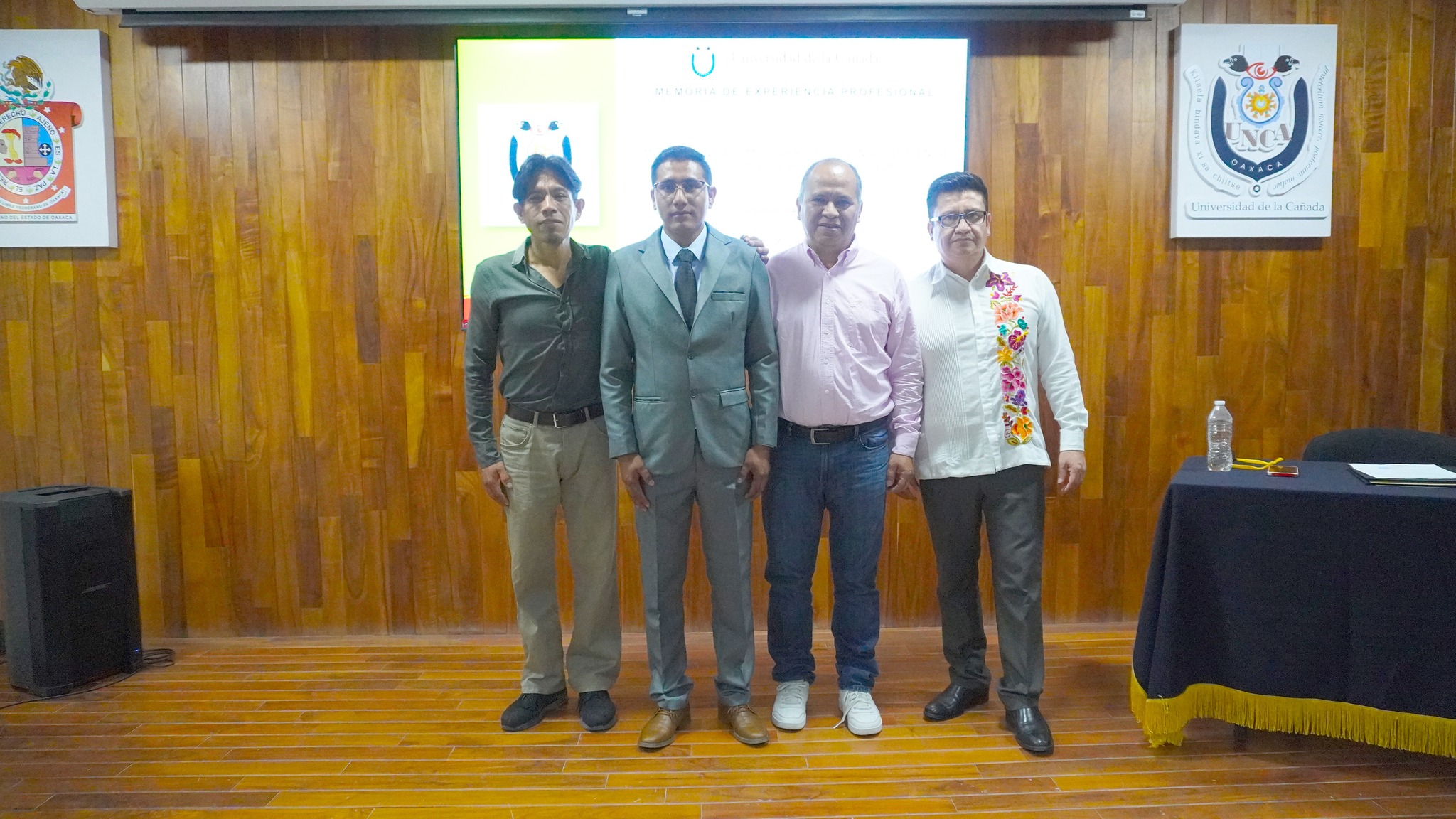 Daniel Miranda Altamirano y profesores