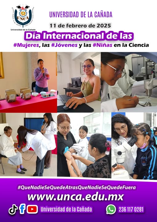 Día Internacional de las Mujeres, las Jovenes y las Niñas en la Ciencia