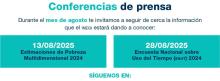 Conferencias de prensa del INEGI